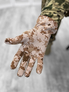 Тактичні рукавички Soft Shell Tactical Gloves Піксель XXL - зображення 3