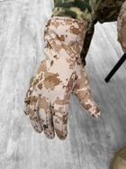 Тактичні рукавички Soft Shell Tactical Gloves Піксель S - изображение 2