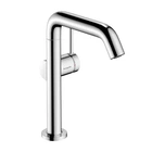 Смеситель для раковины 210 Fine CoolStart, с поворотным изливом Hansgrohe Tecturis S (цвет - хром), с донным клапаном push-open 73360000