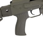 Пистолетная рукоятка AK-47, АК-74, Сайга DLG TACTICAL DLG-107 ERGONOMIC GRIP Оливковый - изображение 2