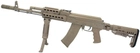 Прорезиненная пистолетная рукоятка AK-74 / АК-47, Сайга DLG TACTICAL DLG-098 Песочный - изображение 3