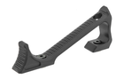 Рукоятка на цівку Leapers Angled Foregrip, Keymod, Aluminum, Ultra Slim black - зображення 4