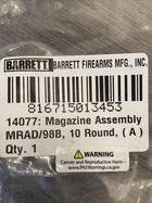 Магазин BARRETT MRAD ''A'' .338 LAPUA MAGNUM на 10 патронів - зображення 6