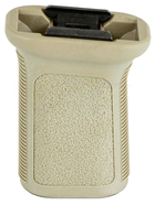 Рукоятка передня BCM GUNFIGHTER Vertical Grip М3 Picatinny пісочний - зображення 1