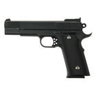 Страйкбольний пістолет "Браунінг Browning HP" 27х19х5 см Galaxy Чорний 000217823 - зображення 3