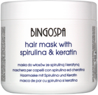 Maska do wlosow BingoSpa Hair Mask Spirulina and Creatine 500 g (5901842002007) - obraz 1
