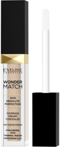 Рідкий консилер Eveline Cosmetics Wonder Match Concealer Porcelain 7 мл (5901761985207) - зображення 1