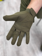 Тактичні рукавички Olive Tactical Gloves Elite S - зображення 3