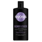 Шампунь для волосся Syoss Blonde & Silver Purple Shampoo для нейтралізації жовтизни 440 мл (9000101290097) - зображення 1