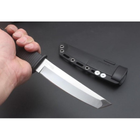 Нож с фиксированным клинком из стали ручной нескладной Tanto Cold Steel Kobun 17T - изображение 4