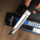 Нож с фиксированным клинком из стали ручной нескладной Tanto Cold Steel Kobun 17T - изображение 10
