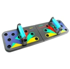 Спортивна дошка платформа для віджимань Push Up RockBoard ART JT006 з упорами різним хватом Чорна