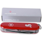 Ніж Victorinox Fisherman 91мм/17функ/червоний - зображення 4