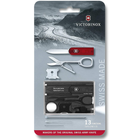 Набір Victorinox Swisscard Lite 82х54х4мм/13функ/прозорий чорний, блістер