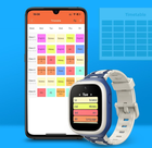 Smartwatch dla dzieci Mibro Kids P5 4G LTE Blue-White (MIBAC_P5) - obraz 5
