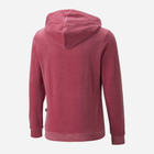 Bluza z kapturem dla dziewczynki Puma Essentials+ Velour 67104045 146-152 cm Różowa (4065449078276) - obraz 2