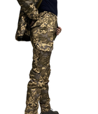 Жіночі військові тактичні штани 56 укрпіксель софтшелл утепленні - зображення 5