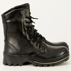 Берцы зимние кожаные черные, натуральный мех, подошва антистат, ботинки мужские 44 - изображение 1