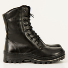 Берцы зимние кожаные черные, искусственный мех, подошва антистат, ботинки мужские 45 - изображение 1