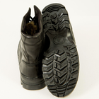 Берцы зимние кожаные черные, натуральный мех, подошва антистат, ботинки мужские 442 - изображение 6