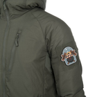 Куртка Helikon-Tex Wolfhound Hoodie® Climashield® Apex Alpha Green 3XL - зображення 5