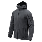 Кофта флисовая Helikon-Tex Patriot Jacket Hybrid Fleece Серая M\R