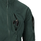Кофта флісова Helikon-Tex Alpha Tactical Jacket Foliage Green M - зображення 7