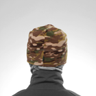 Тактична шапка зимова флісова UATAC Multicam M - изображение 4