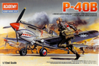 Model samolotu Academy Curtiss P-40 B Tomahawk (0603550016554) - obraz 1