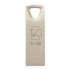 Флеш пам'ять TG 32GB USB2.0 універсальний T&G Metal 117 накопичувач/флешка для зберігання, перенесення та обміну даними Сталевий