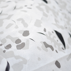 Зимова тактична маскувальна сітка Альпійська клякса, зимова біла сітка для масування техніки, бліндажів 5х10м ( 50 кв.м.) - изображение 6