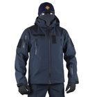 Куртка тактична чловіча GPK Tactical Soft shell 56р Синя - зображення 3