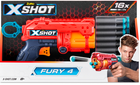 Бластер Zuru X-Shot Red Excel Fury 4, 16 патронов 36377R