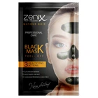 Чорна очищаюча маска-плівка Zenix для обличчя з вугіллям Ливеста 15 г