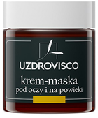 Krem-maska pod oczy i na powieki Uzdrovisco Świetlik regenerujący naparowy 25 ml (5903178701470) - obraz 1