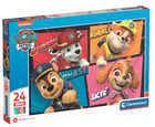 Puzzle Clementoni Super Kolor Paw Patrol 24 elementy (8005125242382) - obraz 1