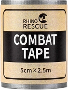 Скотч армированный тактический Rhino Rescue "COMBAT TAPE" 5 см х 2.5 м 33 г (7772226560012)