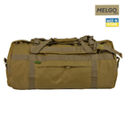 Тактична сумка, баул 65 л Оксфорд 1000 D PU Койот MELGO - зображення 1