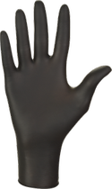 Перчатки Black Nitrylex XS черные, 100 шт YRE - изображение 2