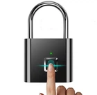 Навесной Замок со сканером отпечатка пальца для шкафчика чемодана сумки Kerui Smart Lock K11 Black