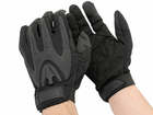 Тактические перчатки полнопалые Military Combat Gloves mod. II (Size M) - Black 8FIELDS - изображение 3