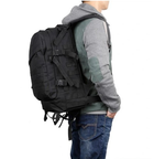 Рюкзак військово-туристичний ранець сумка на плечі для виживання Чорний 40 л (Alop) 60480316 - зображення 6