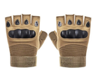 Перчатки без пальцев Койот XL (Alop) 60414613 - изображение 4