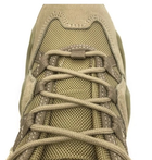 Водонепроникні шкіряні чоловічі черевики взуття для армії Хакі 43 Alop з натуральної замші дихаючі зносостійкі зносостійкі система швидкої шнурівки повсякденні - зображення 5