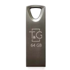 Флеш пам'ять TG 64GB USB2.0 універсальний T&G Metal 117 накопичувач/флешка для зберігання, перенесення та обміну даними для пристроїв/ПК/ноутбука Чорний