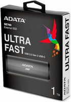 Dysk SSD ADATA SE760 2TB M.2 USB 3.2 Type-C 3D NAND TLC (ASE760-2TU32G2-CTI) - obraz 6