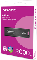 Dysk SSD ADATA SC610 2TB USB 3.2 Type-A 3D NAND TLC (SC610-2000G-CBK/RD) - obraz 6