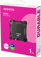 Dysk SSD ADATA SD620 1TB USB 3.2 Type-A 3D NAND TLC Czarny (SD620-1TCBK) - obraz 4