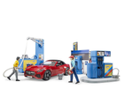 Ігровий набір Bruder Petrol Gas Station and Car Wash (62111) (4001702621117) - зображення 1