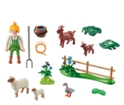 Zestaw do zabawy Playmobil Farmer with Animals Gift Set 70608 (4008789706089) - obraz 2